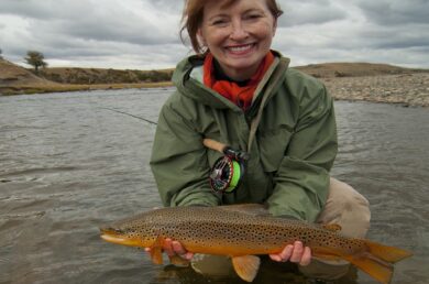 Pesca Mosca operada por PlanV Chile en la Patagonia