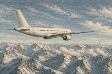 Vuelo sobre la cordillera Vuelo sobre la cordillera